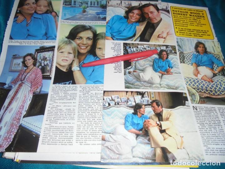 Collectionnisme de Revues et Journaux: RECORTE : NATALIE WOOD Y ROBERT WAGNER. SEMANA, MAYO 1979 (#)