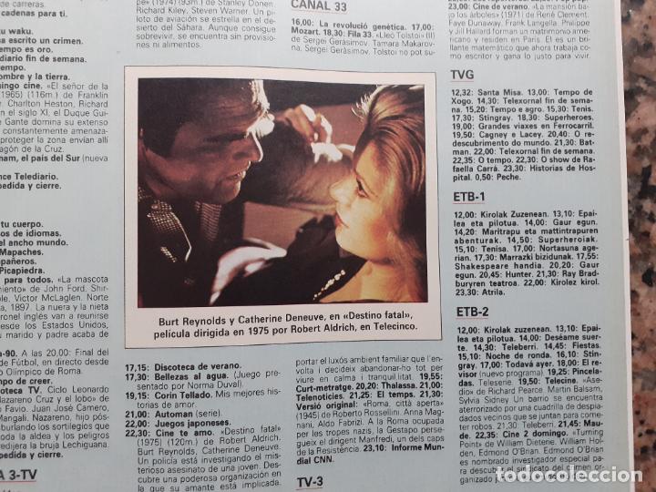 Collezionismo di Riviste e Giornali: BURT REYNOLDS CATHERINE DENEUVE