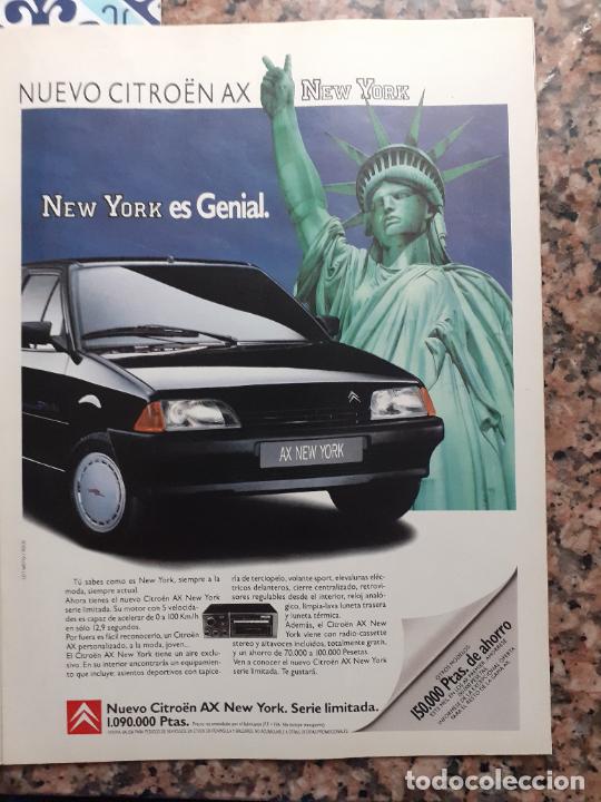 Coleccionismo de Revistas y Peri&oacute;dicos: ANUNCIO CITROEN AX