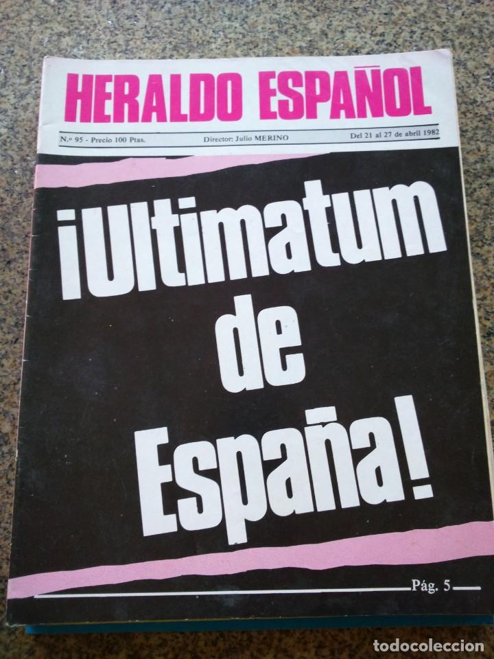Collection Magazines and Newspapers: HERALDO ESPA&Ntilde;OL -- N&ordm; 95 -- ABRIL 1982 -- ULTIMATUM DE ESPA&Ntilde;A --