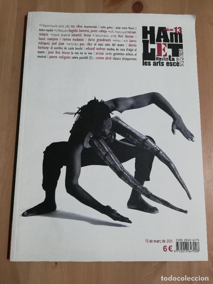 Collezionismo di Riviste e Giornali: HAMLET. REVISTA DE LES ARTS ESC&Egrave;NIQUES N&ordm; 13 (MAR&Ccedil; 2011)