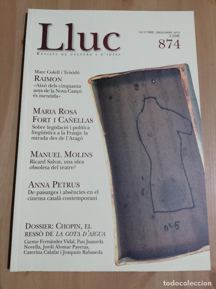 Colecionismo de Revistas e Jornais: LLUC. REVISTA DE CULTURA I D'IDEES N&ordm; 874 (OCTUBRE - DESEMBRE 2010)