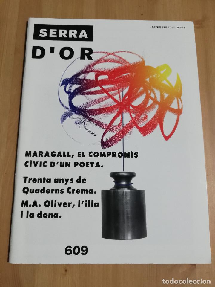 Collezionismo di Riviste e Giornali: REVISTA SERRA D'OR N&ordm; 609 (SETEMBRE 2010)