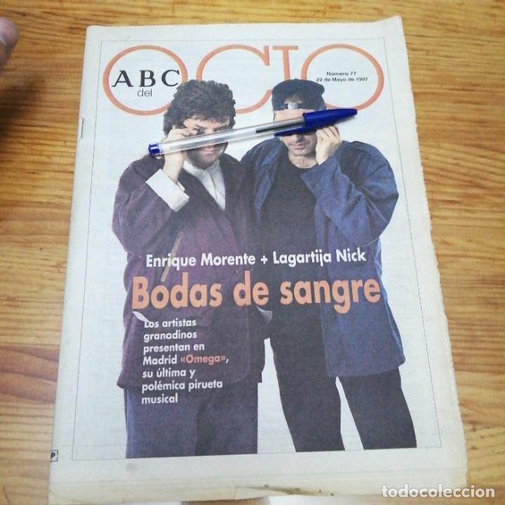 Coleccionismo de Revistas y Peri&oacute;dicos: Periodico ABC TELE OCIO N&deg; 77 Bodas de sangre artistas granadinos Jose Manuel Parada Maria Vidal