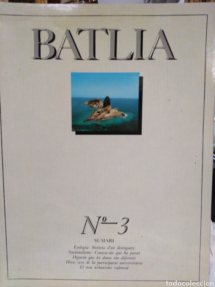 Collectionnisme de Revues et Journaux: BATLIA-N&deg;3-SUMARI-ECOLOGIA/NACIONALISME/DIGUEM QUE LES DONES SON DIFERENTS