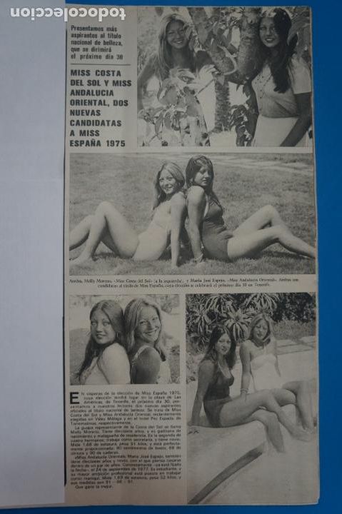 Coleccionismo de Revistas y Peri&oacute;dicos: RECORTE CLIPPING DE MISS COSTA DEL SOL Y MISS ANDALUCIA ORIENTAL REVISTA SEMANA N&ordm; 1854 PAG. 29 L13