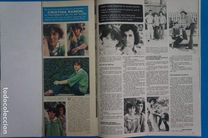 Coleccionismo de Revistas y Peri&oacute;dicos: RECORTE CLIPPING DE CRISTINA RAMON Y VALERY REVISTA SEMANA N&ordm; 1857 PAG. 56 Y 57 L13