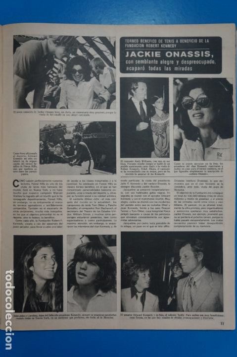 Coleccionismo de Revistas y Peri&oacute;dicos: RECORTE CLIPPING DE JACKIE ONASSIS REVISTA SEMANA N&ordm; 1858 PAG. 11 L13