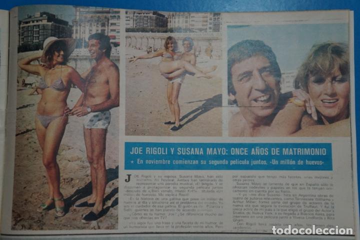 Coleccionismo de Revistas y Peri&oacute;dicos: RECORTE CLIPPING DE JOE RIGOLI Y SUSANA MAYO REVISTA SEMANA N&ordm; 1859 PAG. 51 L13