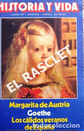 Collezionismo di Riviste e Giornali: REVISTA HISTORIA DE LA VIDA - N&ordm; 208 - JULIO DE 1985 -