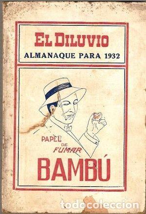 Sammeln von Zeitschriften und Zeitungen: EL DILUVIO ALMANAQUE PARA 1932