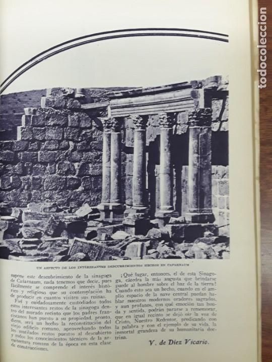 Coleccionismo de revistas y peri&oacute;dicos: LA FAMOSA SINAGOGA DE CAFARNAUM PUESTA AL DESCUBIERTO EN PALESTINA TIBERIADES REVISTA A&Ntilde;O 1935