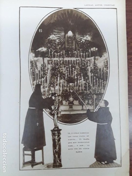 Collection Magazines and Newspapers: FABRICACION DE VELAS PASO A PASO REVISTA A&Ntilde;O 1929