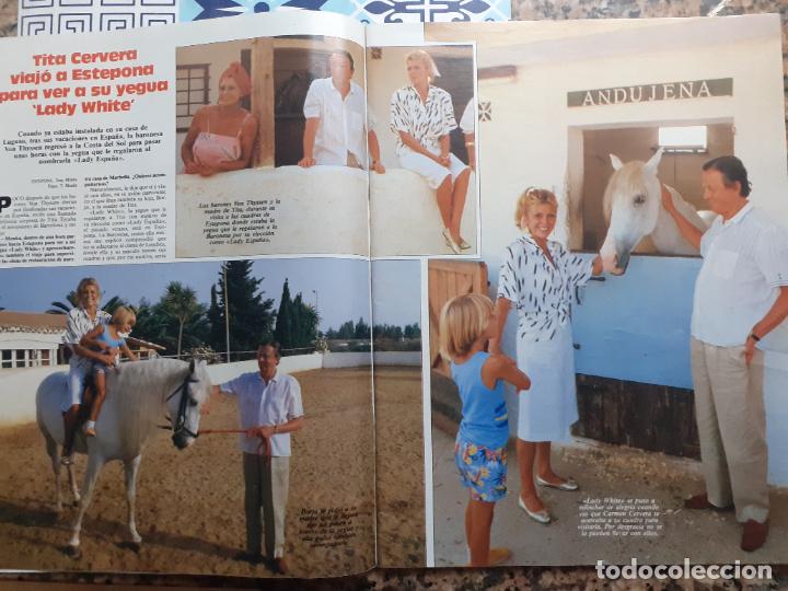 Coleccionismo de revistas y peri&oacute;dicos: TITA CERVERA CARMEN THYSSEN MISS ESPA&Ntilde;A