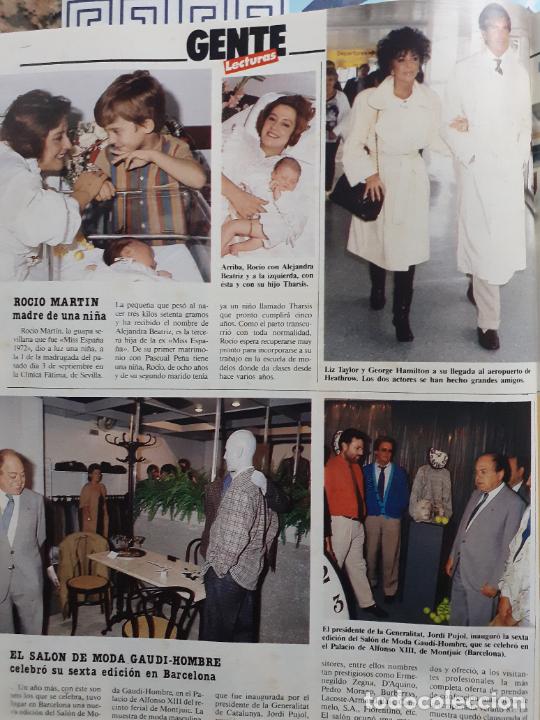 Coleccionismo de Revistas y Peri&oacute;dicos: ROCIO MARTIN MISS ESPA&Ntilde;A ELIZABETH TAYLOR LIZ GEORGE HAMILTON