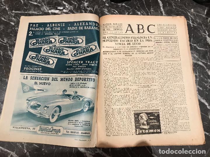 Coleccionismo de Revistas y Peri&oacute;dicos: Periodico ABC - 15 Septiembre a&ntilde;o 1956