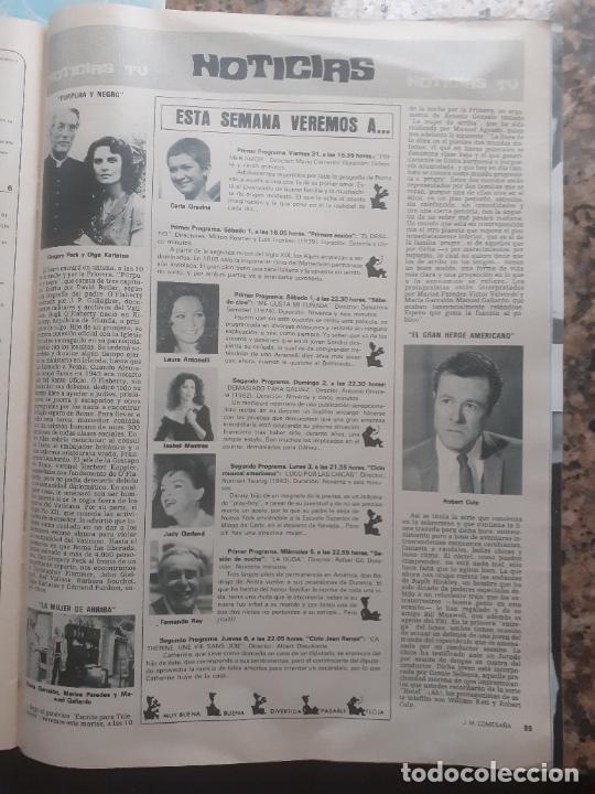 Coleccionismo de Revistas y Peri&oacute;dicos: ROBERT CULP JUDY GARLAND FERNANDO REY LAURA ANTONELLI ISABEL MESTRES MARIA GARRALON