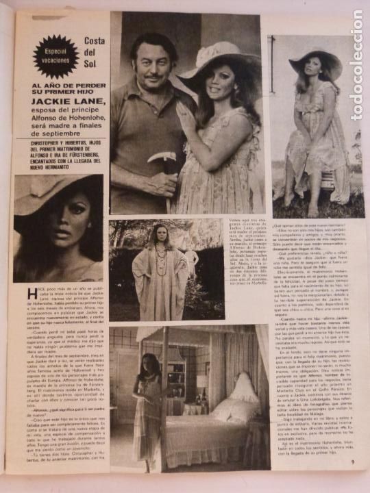 Coleccionismo de Revistas y Peri&oacute;dicos: RECORTE CLIPPING DE JACKIE LANE REVISTA SEMANA N&ordm; 1851 PAG. 9 L14