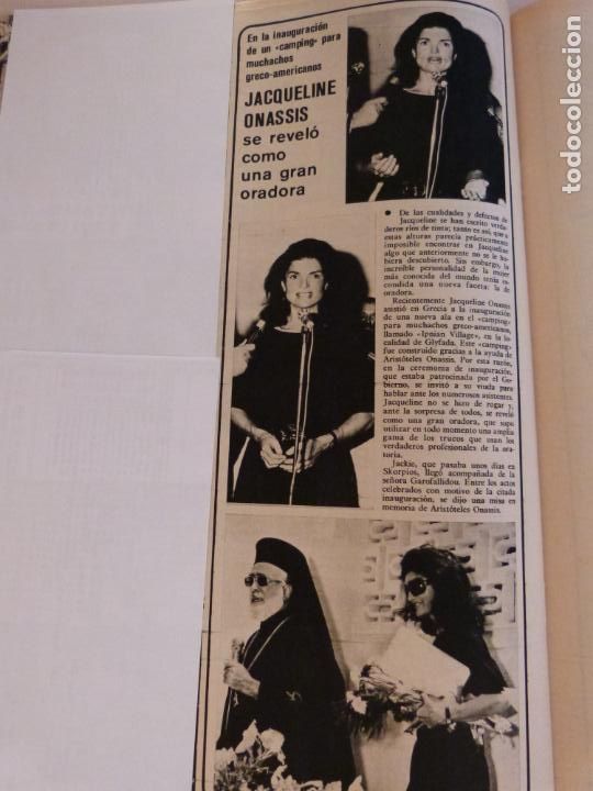 Coleccionismo de Revistas y Peri&oacute;dicos: RECORTE CLIPPING DE JACQUELINE ONASSIS REVISTA SEMANA N&ordm; 1850 PAG. 44 L14