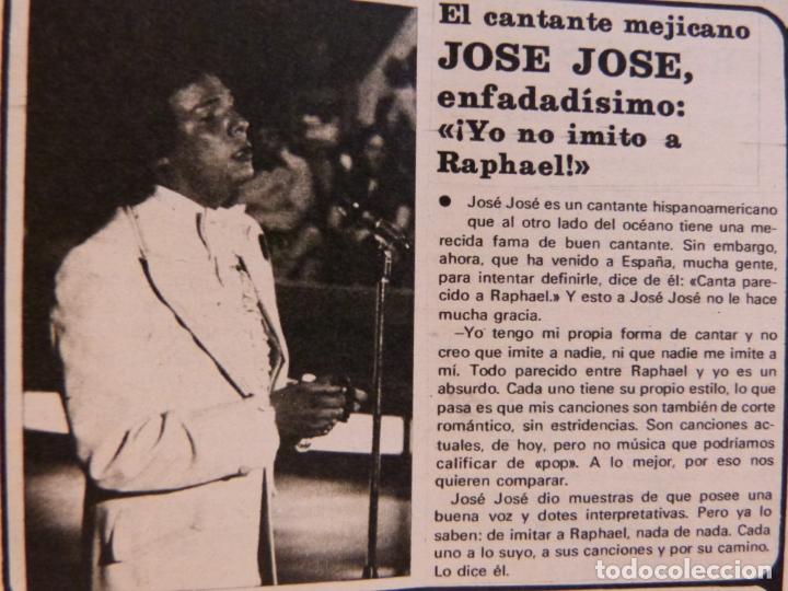 Coleccionismo de Revistas y Peri&oacute;dicos: RECORTE CLIPPING DE JOSE JOSE REVISTA SEMANA N&ordm; 1850 PAG. 39 L14