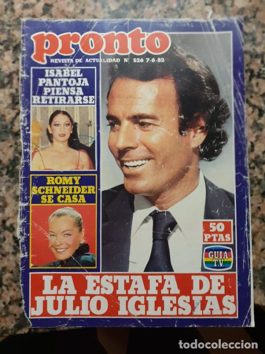 Coleccionismo de Revistas y Peri&oacute;dicos: portada de julio iglesias isabel pantoja romy schneider