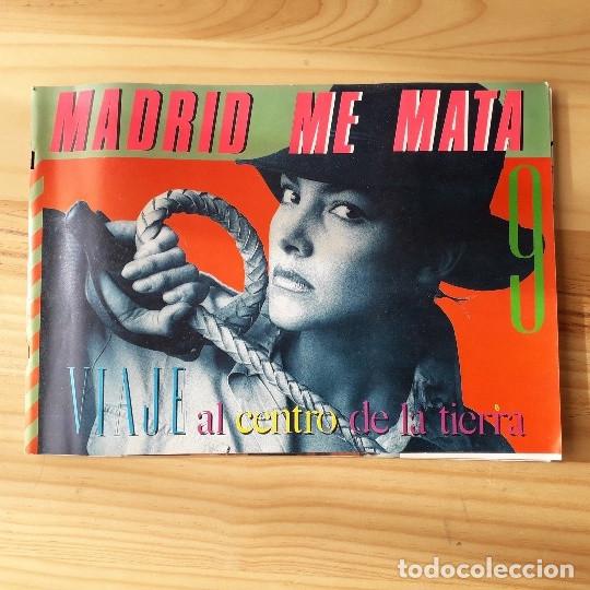 Coleccionismo de revistas y peri&oacute;dicos: MADRID ME MATA. N&ordm; 9 : Viaje al centro de la tierra ; JUNIO 85 / Director: &Oacute;scar Marin&eacute; Brandi