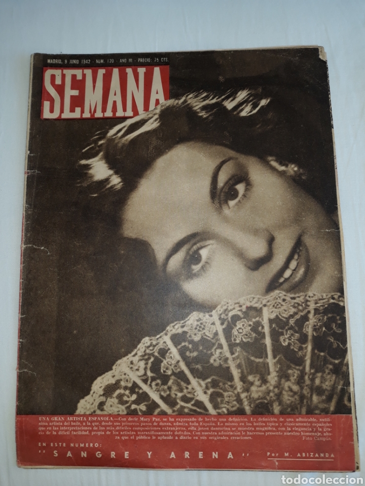 Coleccionismo de Revistas y Peri&oacute;dicos: revista SEMANA n. 120 - 9 Junio 1942 - II Guerra Mundial