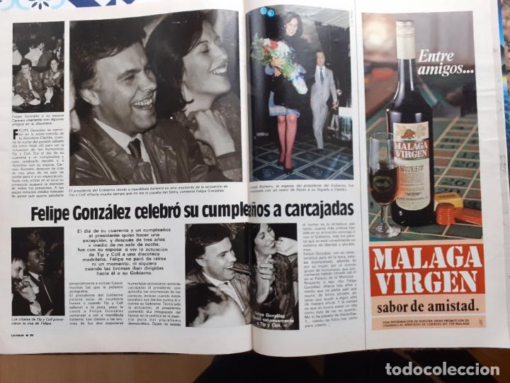 Coleccionismo de revistas y peri&oacute;dicos: felipe gonzalez carmen romero anuncio malaga virgen