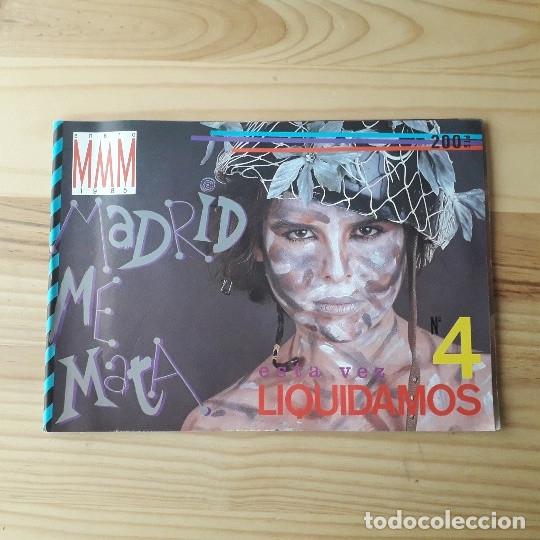 Coleccionismo de revistas y peri&oacute;dicos: MADRID ME MATA 4, ESTA VEZ LIQUIDAMOS (CULTURA POP, MOVIDA MADRILE&Ntilde;A 1985)