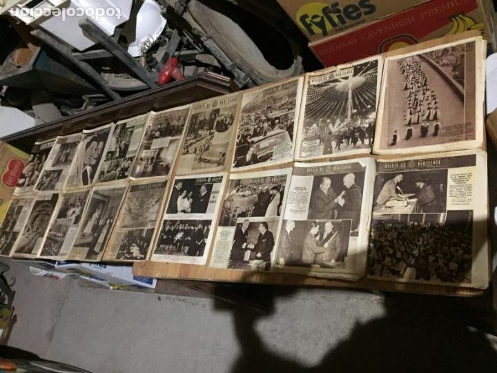 Coleccionismo de Revistas y Peri&oacute;dicos: Antiguo gran lote de 36 revista / revistas Diario de Barcelona a&ntilde;o 1953 varios a&ntilde;os