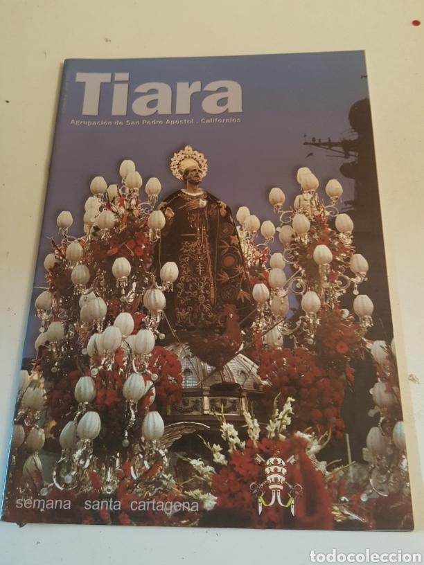 Coleccionismo de Revistas y Peri&oacute;dicos: Revista Tiara semana santa cartagena Agrupacion Santiago Apostol 1997 - 34 p&aacute;ginas