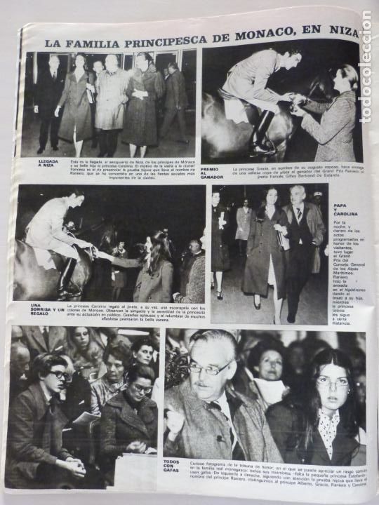 Coleccionismo de Revistas y Peri&oacute;dicos: RECORTE CLIPPING DE PRINCIPES DE MONACO Y PRINCESA CAROLINA REVISTA SEMANA N&ordm; 1681 PAG. 16 L16