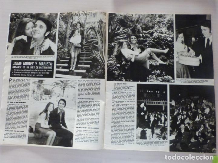 Coleccionismo de Revistas y Peri&oacute;dicos: RECORTE CLIPPING DE JAIME MOREY Y MARIETA REVISTA SEMANA N&ordm; 1681 PAG. 4 Y 5 L16