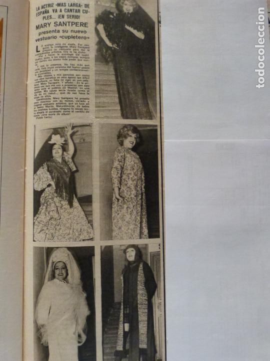 Coleccionismo de Revistas y Peri&oacute;dicos: RECORTE CLIPPING DE MARY SANTPERE REVISTA SEMANA N&ordm; 1673 PAG. 63 L16