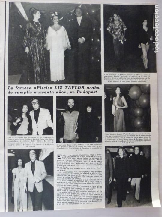 Coleccionismo de Revistas y Peri&oacute;dicos: RECORTE CLIPPING DE LYZ TAYLOR REVISTA SEMANA N&ordm; 1673 PAG. 13 L16