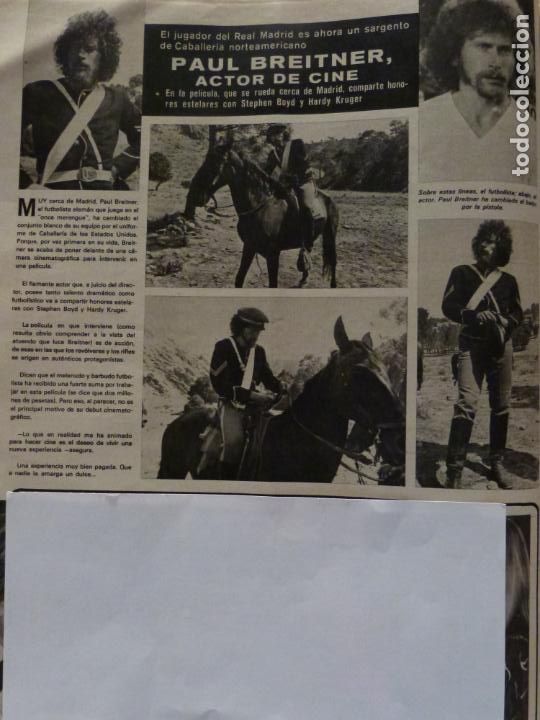 Coleccionismo de Revistas y Peri&oacute;dicos: RECORTE CLIPPING DE PAUL BREITNER REVISTA SEMANA N&ordm; 1860 PAG. 36 L16