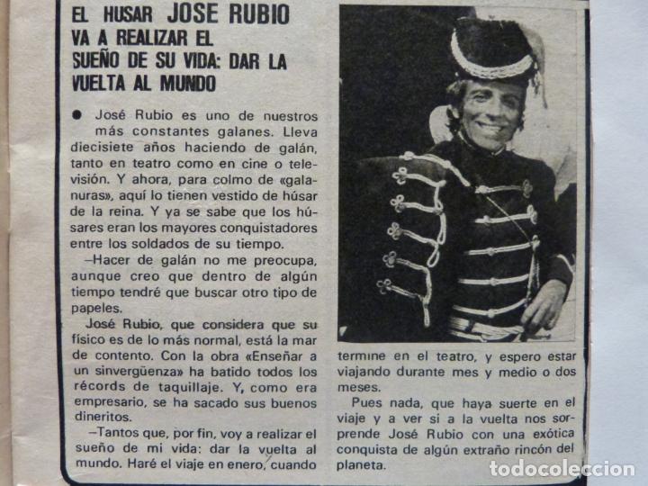 Coleccionismo de Revistas y Peri&oacute;dicos: RECORTE CLIPPING DE JOSE RUBIO REVISTA SEMANA N&ordm; 1860 PAG. 23 L16