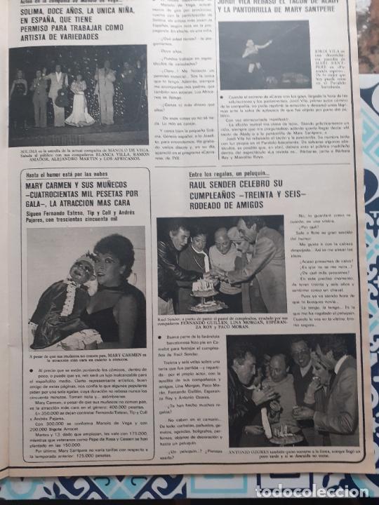 Coleccionismo de Revistas y Peri&oacute;dicos: mary carmen y sus mu&ntilde;ecos SOLIMA LINA MORGAN RAUL SENDER MARY SANTPERE JORDI VILA PACO MORAN BLANCA