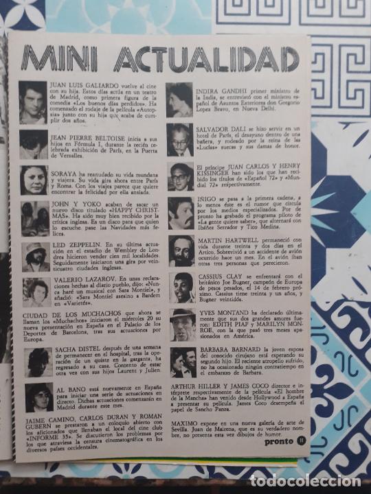 Coleccionismo de Revistas y Peri&oacute;dicos: YVES MONTAND YOKO ONO JOHN LENNON SACHA DISTEL ALBANO LED ZEPPELIN LA CIUDAD DE LOS MUCHACHOS