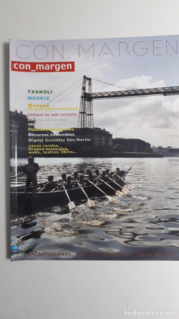 Coleccionismo de revistas y peri&oacute;dicos: CON MARGEN N&ordm; 5. 2006. TXAKOLI DE LAS ENCARTACIONES. MIGUEL GONZALEZ SAN MARTIN Y POBE&Ntilde;A. VILLAVERDE