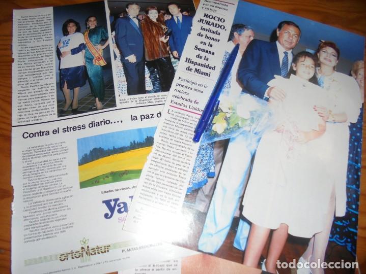 Coleccionismo de Revistas y Peri&oacute;dicos: RECORTE : ROCIO JURADO EN LA SEMANA DE LA HISPANIDAD EN MIAMI. SEMANA, OCTBRE 1987 (#)