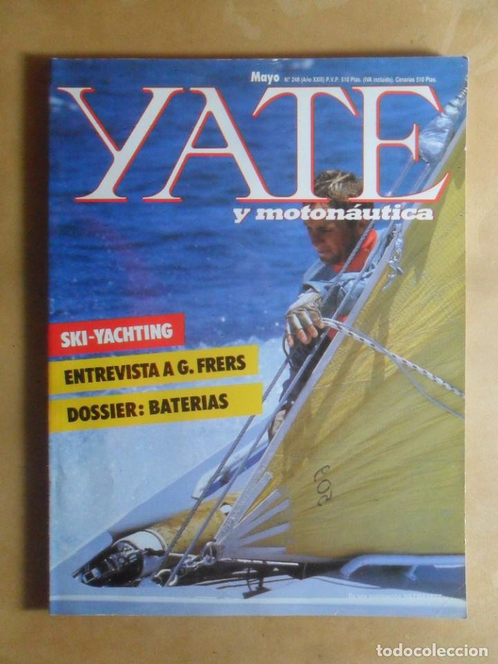 Coleccionismo de Revistas y Peri&oacute;dicos: N&ordm; 248 - YATE Y MOTONAUTICA - MAYO 1987 - SKI-YACHTING