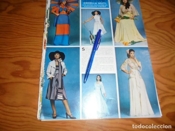 Collectionnisme de Revues et Journaux: RECORTE : ORNELLA MUTTI, CONVERTIDA EN MANIQUI. SEMANA, JUNIO 1974 (#)