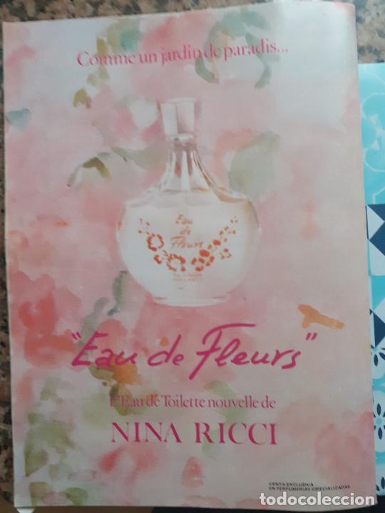 Collezionismo di Riviste e Giornali: ANUNCIO EAU DE FLEURS DE NINA RICCI