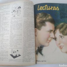 Coleccionismo de Revistas y Periódicos: LIBRO CON 6 REVISTAS LECTURAS AÑO 1930 ENCUADERNADAS