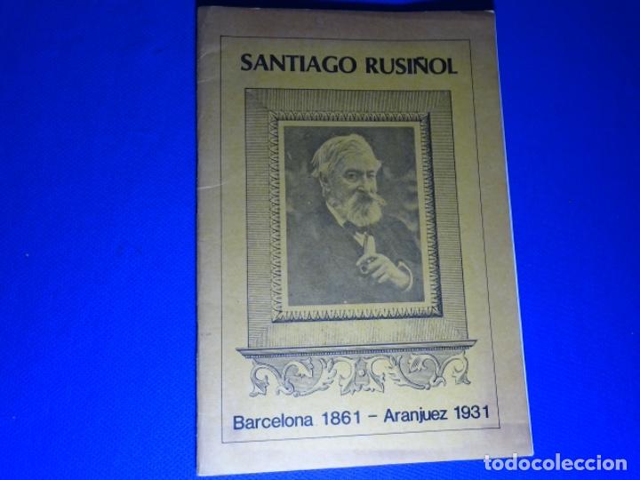 Coleccionismo de Revistas y Peri&oacute;dicos: LIBRETO DE LA REVISTA ARANKEJ.SANTIAGO RUSI&Ntilde;OL.HOMENAJE RIBERE&Ntilde;O 1981.
