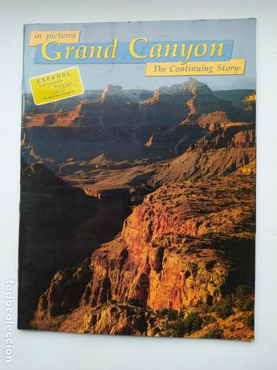Collezionismo di Riviste e Giornali: IN PICTURES GRAND CANYON. THE COUNTINUING STORY. INCLUYE GUIA EN ESPA&Ntilde;OL. EL GRAN CA&Ntilde;ON. TDKC95