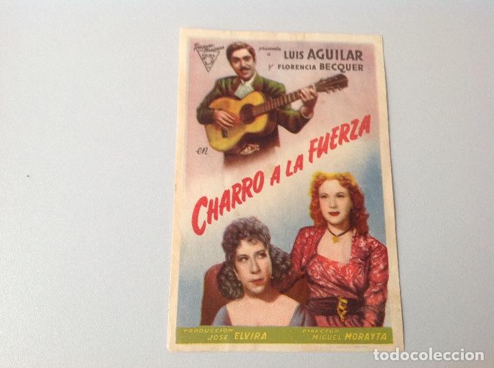 Collectionnisme de Revues et Journaux: B2. (17) MINIPOSTER CHARRO A LA FUERZA ( 9,5 X 13,5)