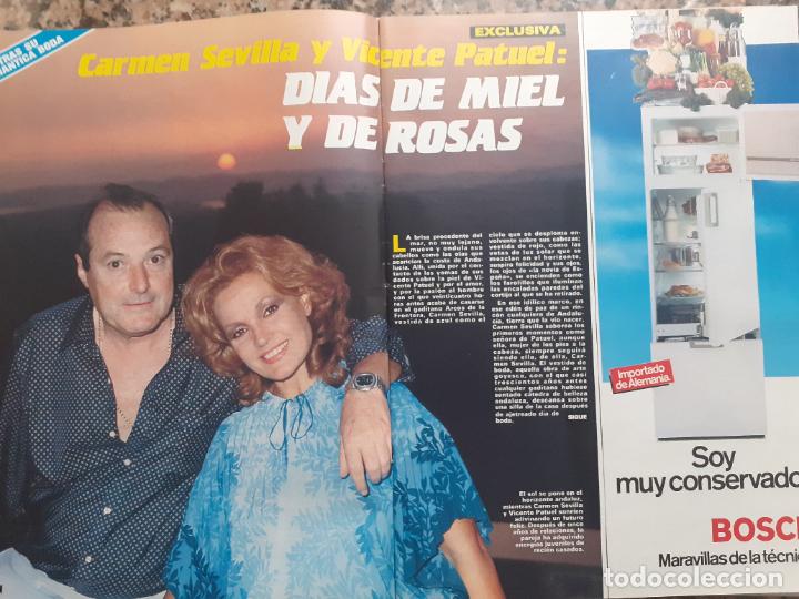Coleccionismo de Revistas y Peri&oacute;dicos: LA LUNA DE MIEL DE CARMEN SEVILLA VICENTE PATUEL