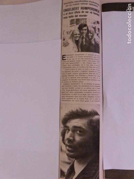 Coleccionismo de Revistas y Peri&oacute;dicos: RECORTE CLIPPING DE ENGELBERT HUMPERDINCK REVISTA SEMANA N&ordm; 1683 PAG. 20 L17